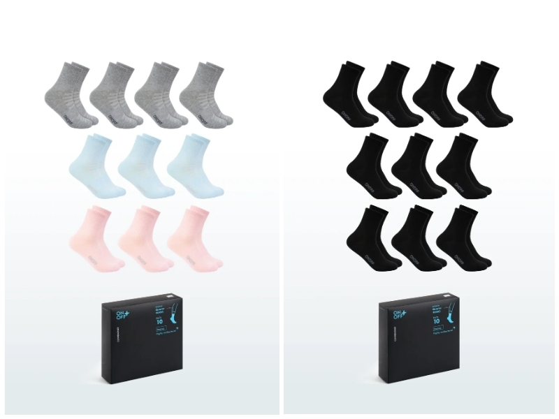 vớ chân nữ cổ trung onoff